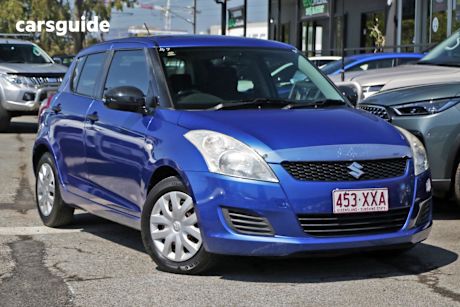 Blue 2011 Suzuki Swift Hatch GA F