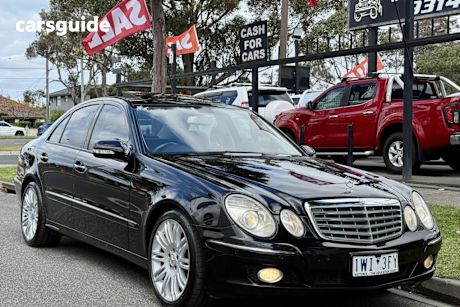 Black 2007 Mercedes-Benz E280 Sedan Elegance