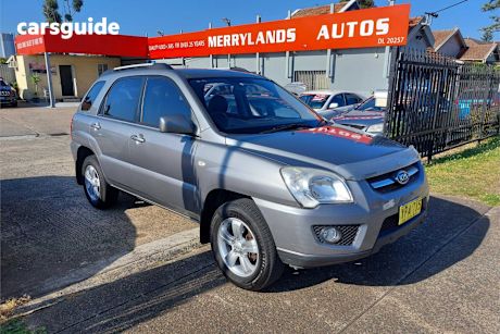 Grey 2009 Kia Sportage Wagon Lx (Fwd)
