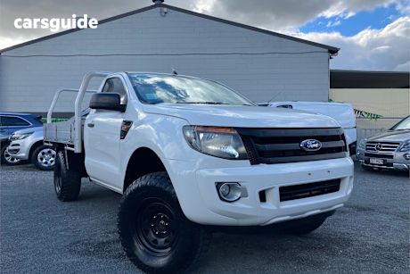 White 2013 Ford Ranger Cab Chassis Xl 3.2 (4X4)