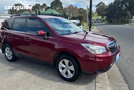 Red 2013 Subaru Forester Wagon 2.5I-L