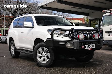 White 2022 Toyota Landcruiser Prado SUV GXL 4X4