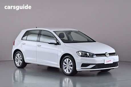 White 2018 Volkswagen Golf Hatchback 110 Tsi Trendline