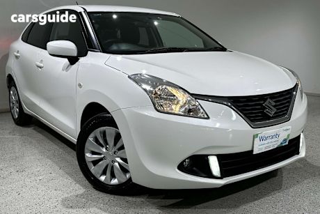 White 2018 Suzuki Baleno Hatch GL F
