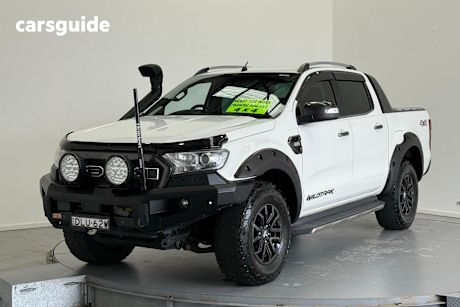 White 2016 Ford Ranger Dual Cab Pick-up Wildtrak 3.2 (4X4)
