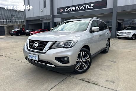Silver 2018 Nissan Pathfinder Wagon Ti (4X4)