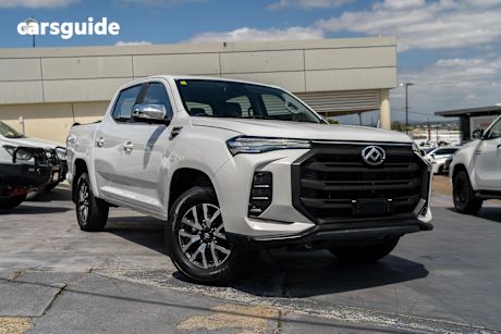 White 2022 LDV T60 Ute Tray MAX LUXE 4X4