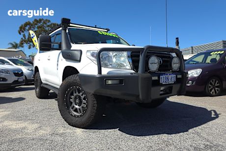 White 2008 Toyota Landcruiser SUV GXL 4X4