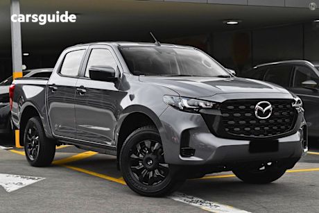 Grey 2025 Mazda BT-50 Ute Tray XT 4X4