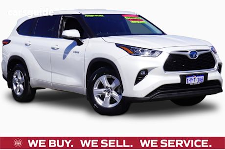 White 2023 Toyota Kluger SUV GX 4X4