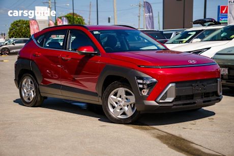 Red 2025 Hyundai Kona Wagon