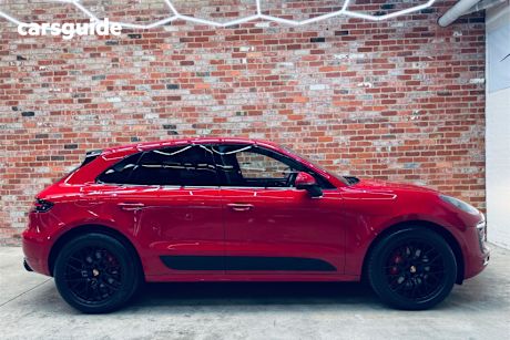 Red 2017 Porsche Macan SUV GTS