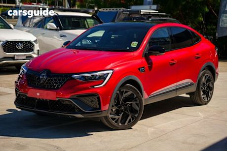 Red 2025 Renault Arkana Coupe Esprit Alpine