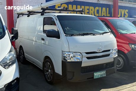 White 2018 Toyota HiAce Commercial R