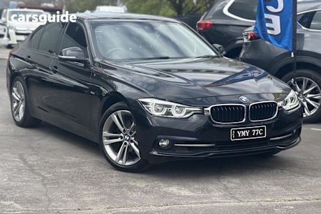 Black 2016 BMW 320I Sedan Sport Line