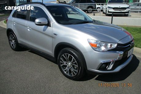 Silver 2017 Mitsubishi ASX Wagon Ls (2Wd)