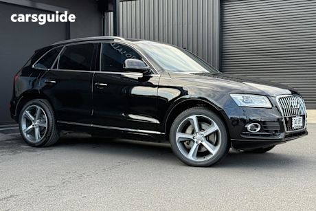 Black 2015 Audi Q5 Wagon 3.0 Tdi Quattro