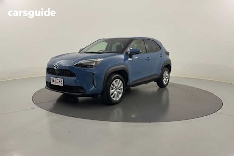 Blue 2021 Toyota Yaris Cross Wagon Gxl Hybrid