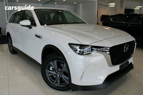 White 2024 Mazda CX-80 Wagon D50E Touring