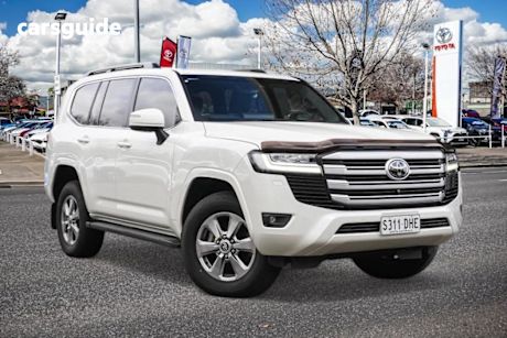 White 2022 Toyota Landcruiser SUV VX 4X4