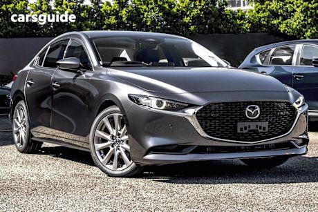 Grey 2025 Mazda Mazda3 Sedan G25 ASTINA F