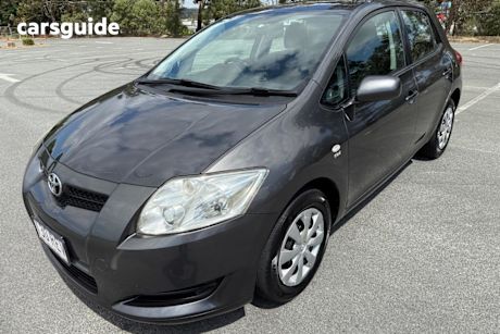 Grey 2009 Toyota Corolla Hatch ASCENT F