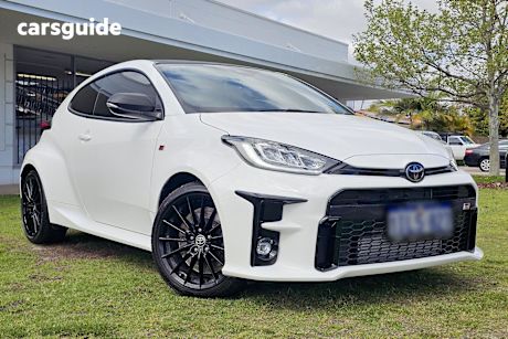 White 2021 Toyota Yaris Hatch GR 4WD