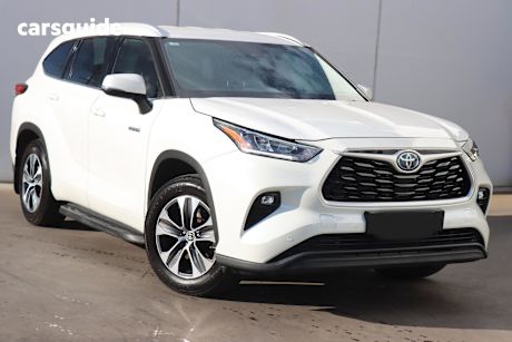 White 2021 Toyota Kluger SUV GXL 4X4