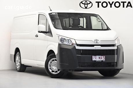 White 2024 Toyota HiAce Commercial R
