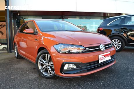 Orange 2019 Volkswagen Polo Hatchback 85 Tsi Comfortline