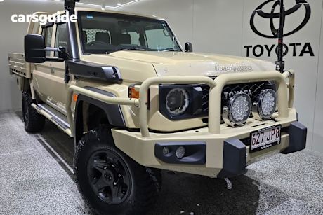 Beige 2023 Toyota Landcruiser Ute Tray GXL 4X4