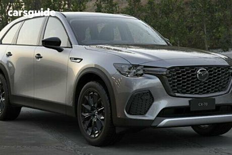 Grey 2025 Mazda CX-70 Wagon G50E Gt
