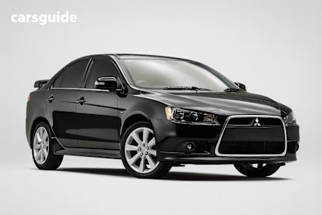 Black 2014 Mitsubishi Lancer Sedan Xls