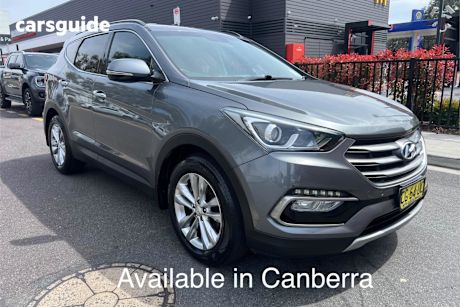 Silver 2015 Hyundai Santa FE SUV ELITE 4X4