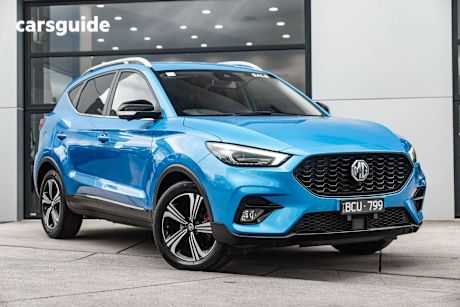 Blue 2020 MG ZST SUV EXCITE F