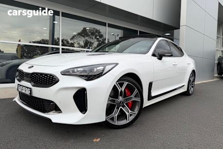 White 2019 Kia Stinger Sedan GT R