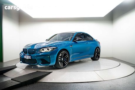 Blue 2018 BMW M2 Coupe R