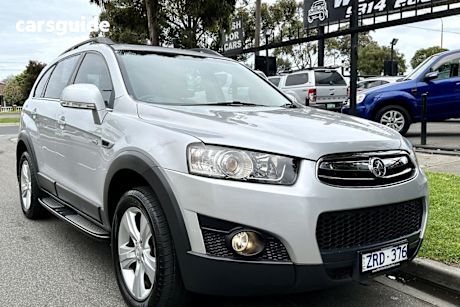 Silver 2013 Holden Captiva Wagon 7 Cx (4X4)