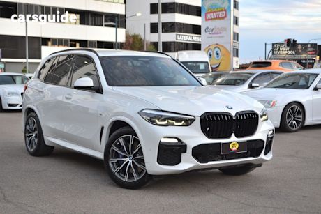 White 2021 BMW X5 SUV XDRIVE40I M SPORT 4X4