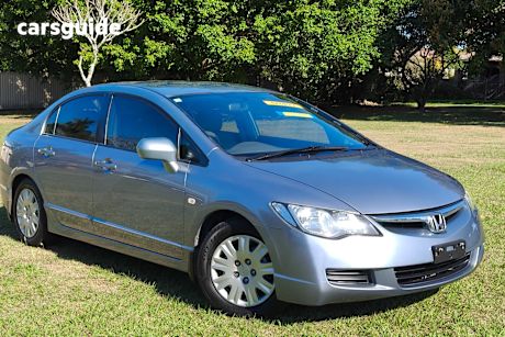 Blue 2008 Honda Civic Sedan Vti