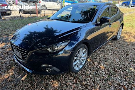 Blue 2014 Mazda 3 Sedan Sp25 Gt