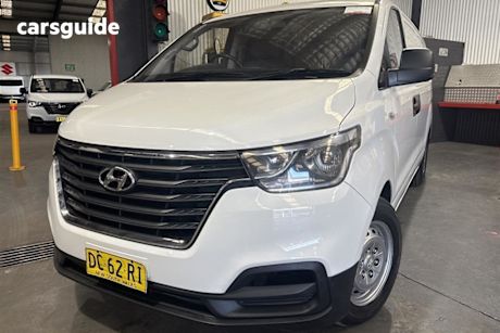 White 2020 Hyundai Iload Van 3S Twin Swing