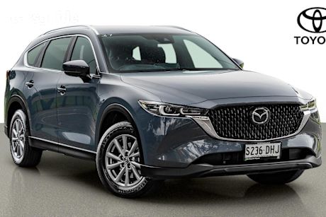 Grey 2023 Mazda CX-8 SUV G25 SPORT F