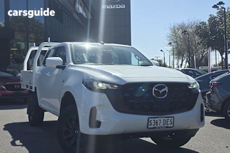 White 2025 Mazda BT-50 Dual Cab Chassis Xt (4X2)