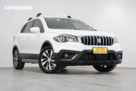 White 2020 Suzuki S-Cross Hatch TURBO PRESTIGE F