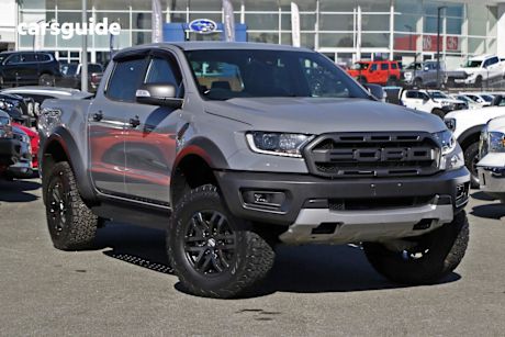 Grey 2021 Ford Ranger Ute Tray RAPTOR X 4X4