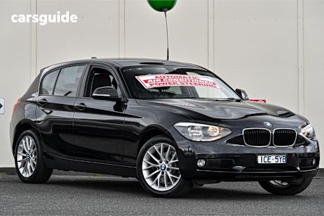 Black 2013 BMW 1 Hatch 118I R