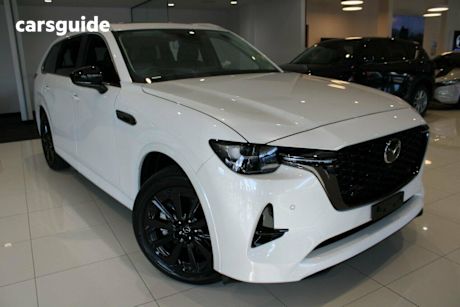 White 2025 Mazda CX-80 Wagon D50E Gt