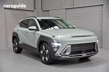 Green 2025 Hyundai Kona SUV HYBRID ELITE F