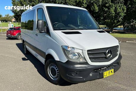 White 2016 Mercedes-Benz Sprinter Van 316Cdi Mwb